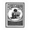 «Shaving publicité Vintage Black and White Design» par The Evening Evening Post, impression sur toile non encadrée