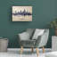«San Francisco California Skyline Concrete» par Michael Tompsett, impression sur toile tendue-167488238