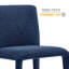 Chaise rembourrée en cuir Rhodes-109758096