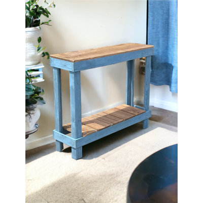 Topher 35'' Solid Wood Console Table