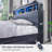 Modern LED Light Bed Frame with 50" Tall Storage Headboard, Platform Bed Frame w/4 Drawers, w/Charging Station-21742137-21742135