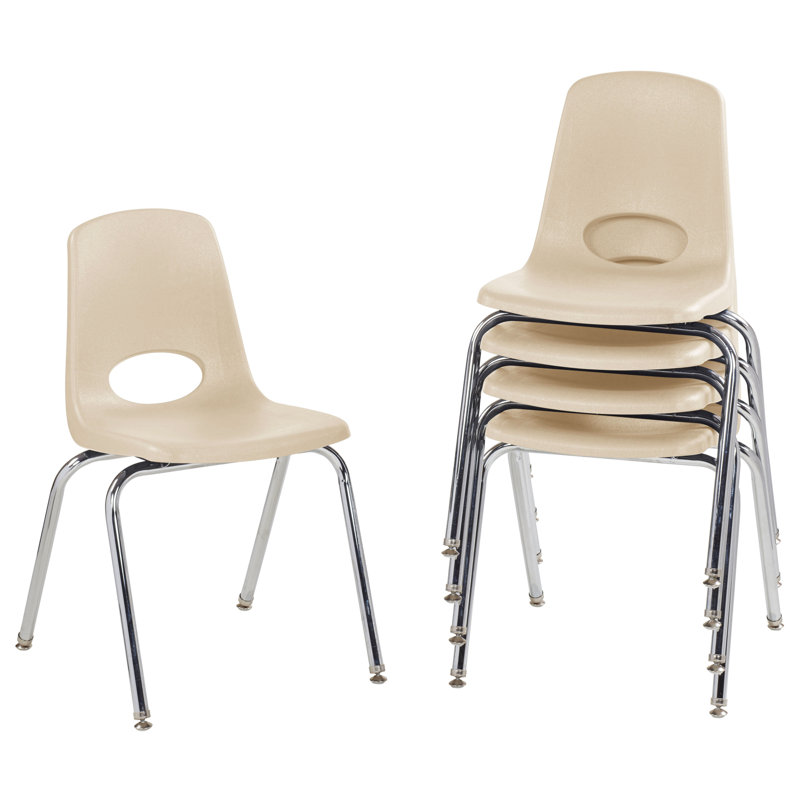 Chaise de classe empilable 18 po, Sand