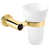 Gold/Black Swarovski
