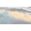 «Polar Stream Textured Metallic» par Martin Edwards - cadre flottant, reproduction d'art sur toile
