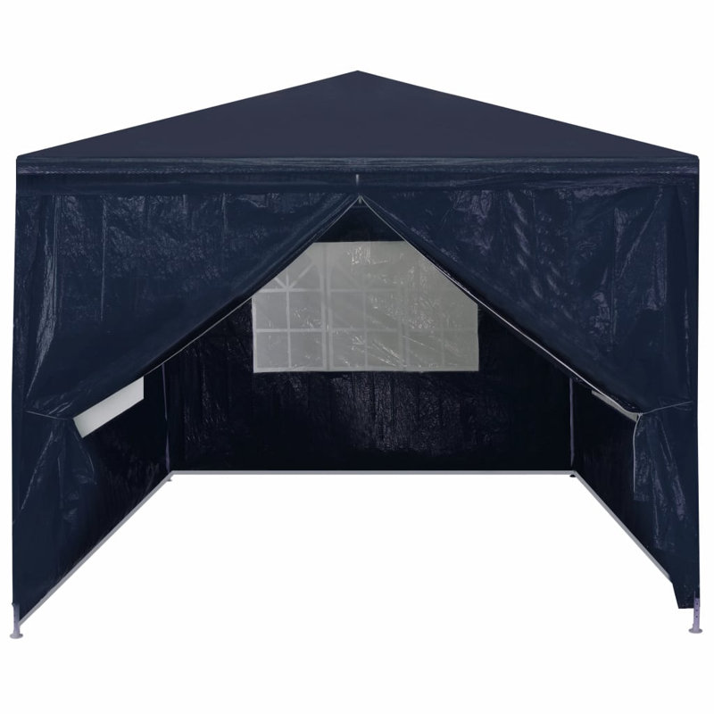 3m x 3m Steel Party Tent, Blue