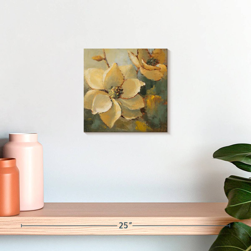 Harnek Magnolias After The Rain I, H 10 po x l 10 po