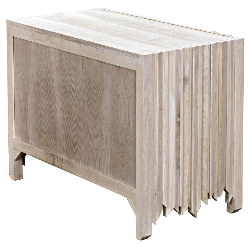 Desdemona 3 - Drawer Solid Wood Dresser