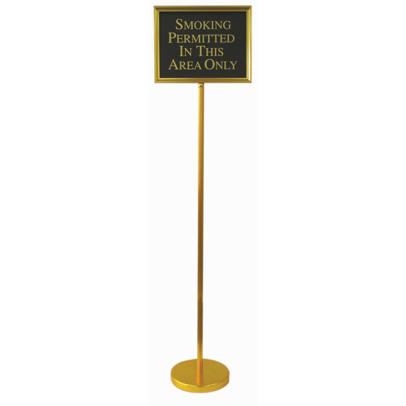 Le support d'annuaire The Réalisateur, H 59 po x l 15,25 po x P 1,13po, Doré