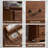 Krijna 32" W  Vintage 6 Drawers Dresser Chests, Wood Rustic Tall Chest of Drawers-260416688