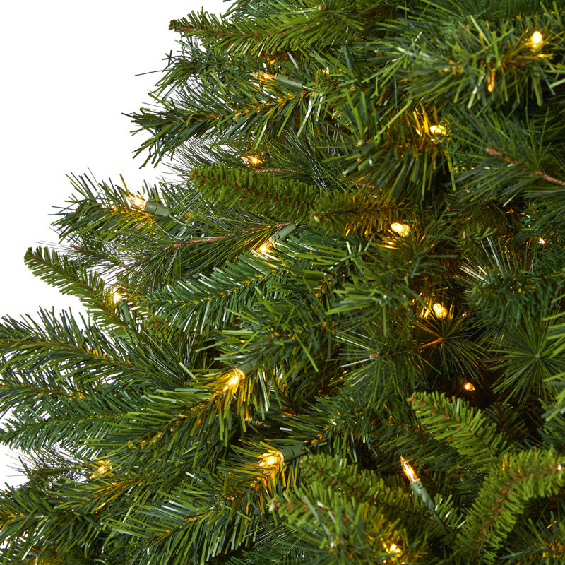 Lighted Artificial Christmas Tree, 3' H