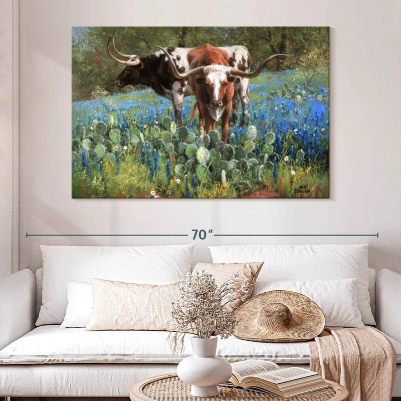 T For Texas, 34" H x 51" W