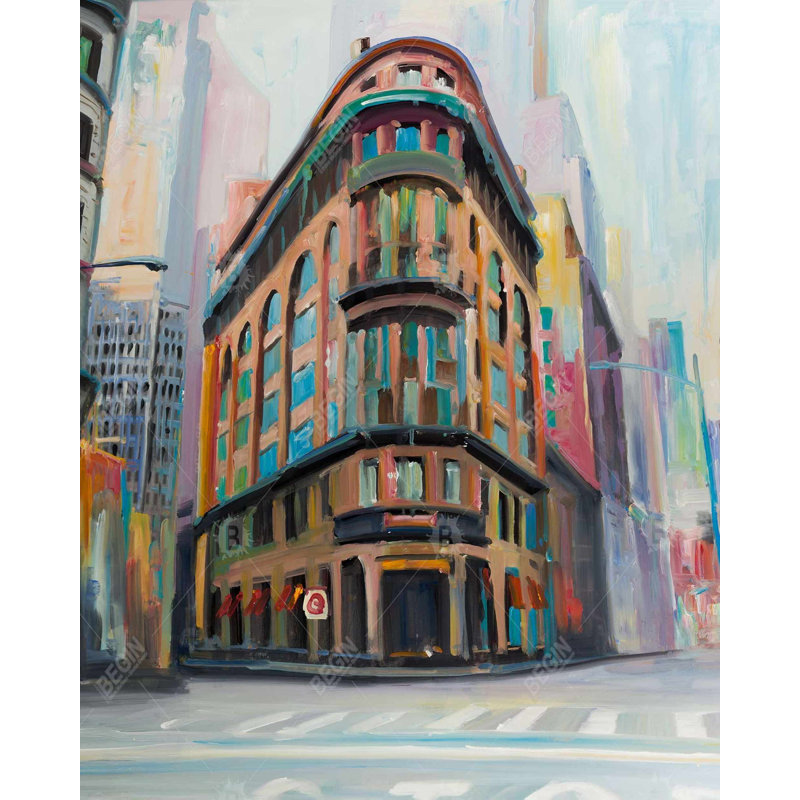 «Building Architecture In New-york» sur toile