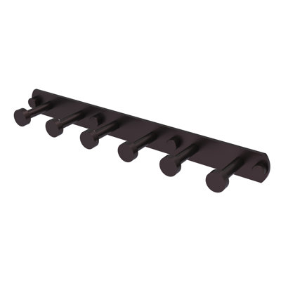 Fresno 6 Position Wall Mounted Hook Rack