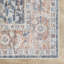 Tapis traditionnel lavable antidérapant bleu océan / brique-1109253307
