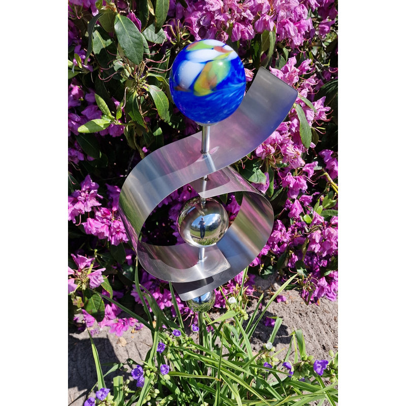 Ruithero Metal Abstract Gazing Ball