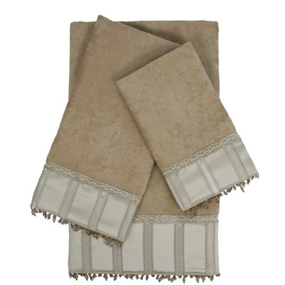 Ensemble de serviettes 3 pièces en coton 100% cromwell