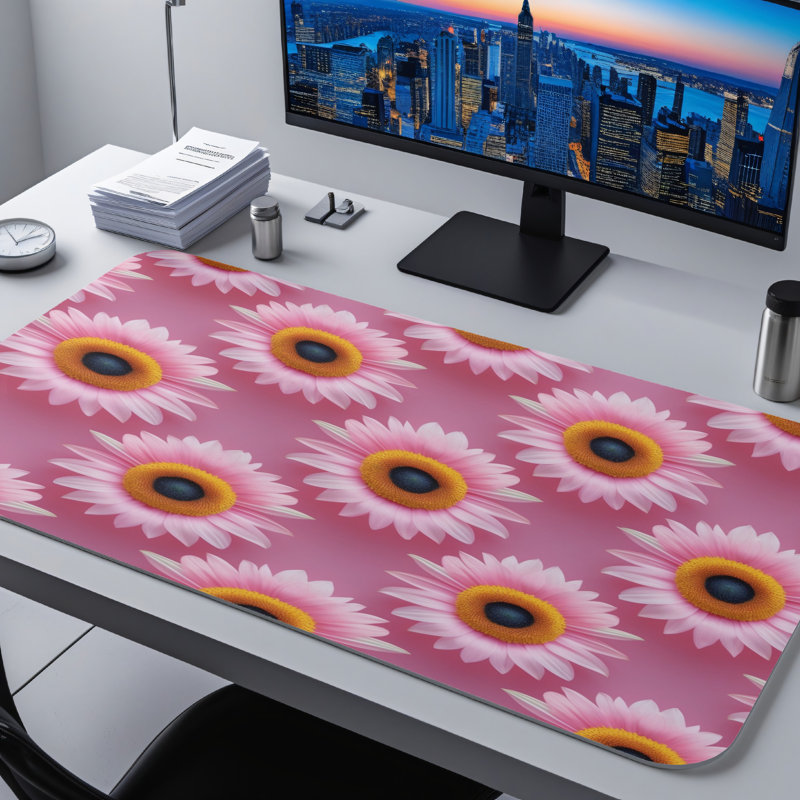 Polyester Desk Pad, 31.5x15.5