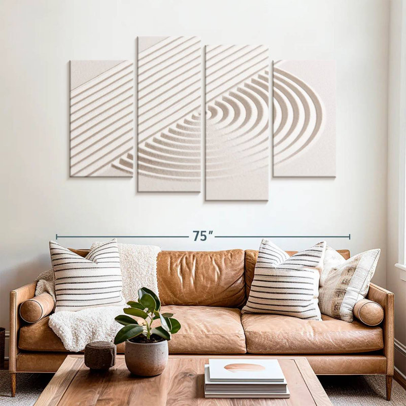 Kerrick Zen Sand, 42" H x 68" W