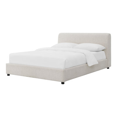 Boucle Platform Bed