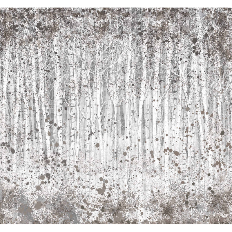 Superfresco Easy Painterly Woods Print To Order Fixed Size 2.8m x 3m Mural, Beige