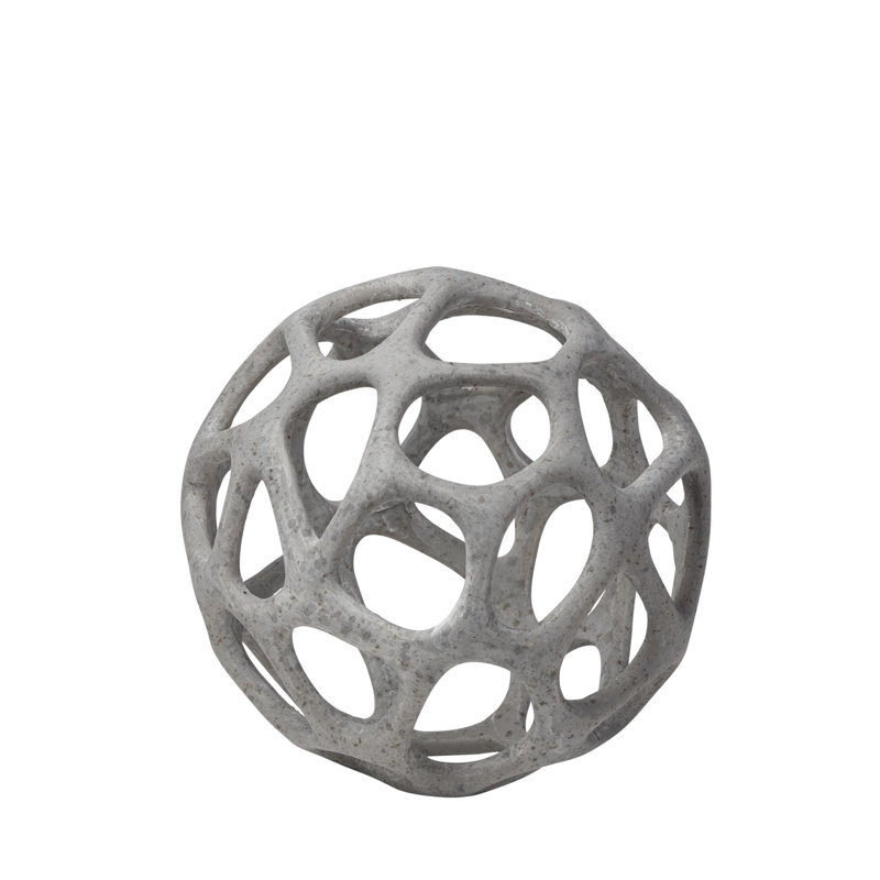 Sculpture Fakenham Spiro, H 6 po x l 6 po x P 6 po, Résine