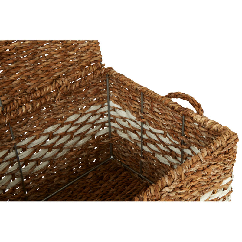 August Grove Wicker Decorative Basket