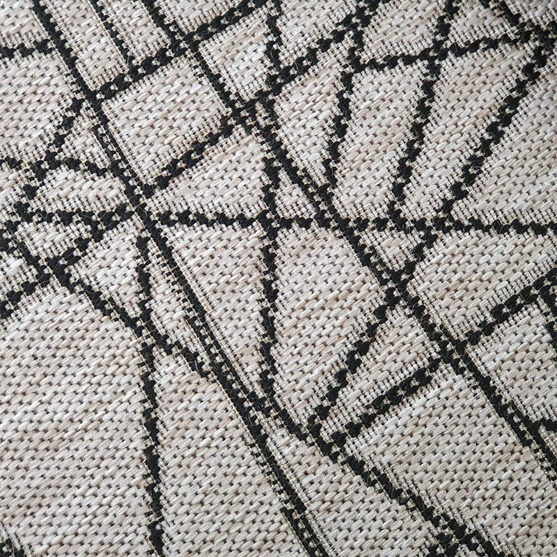 Deidre Geometric Hand Woven Area Rug, Rectangle 80 x 150cm