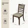 Aybike Felix Transitional Solid Wood Dining Chair