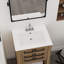 61.5cm Ceramic Single Bathroom Vanity Top with Sink