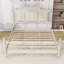 Lit plateforme avec tête de lit Wooden Country Style-136498220-136498222