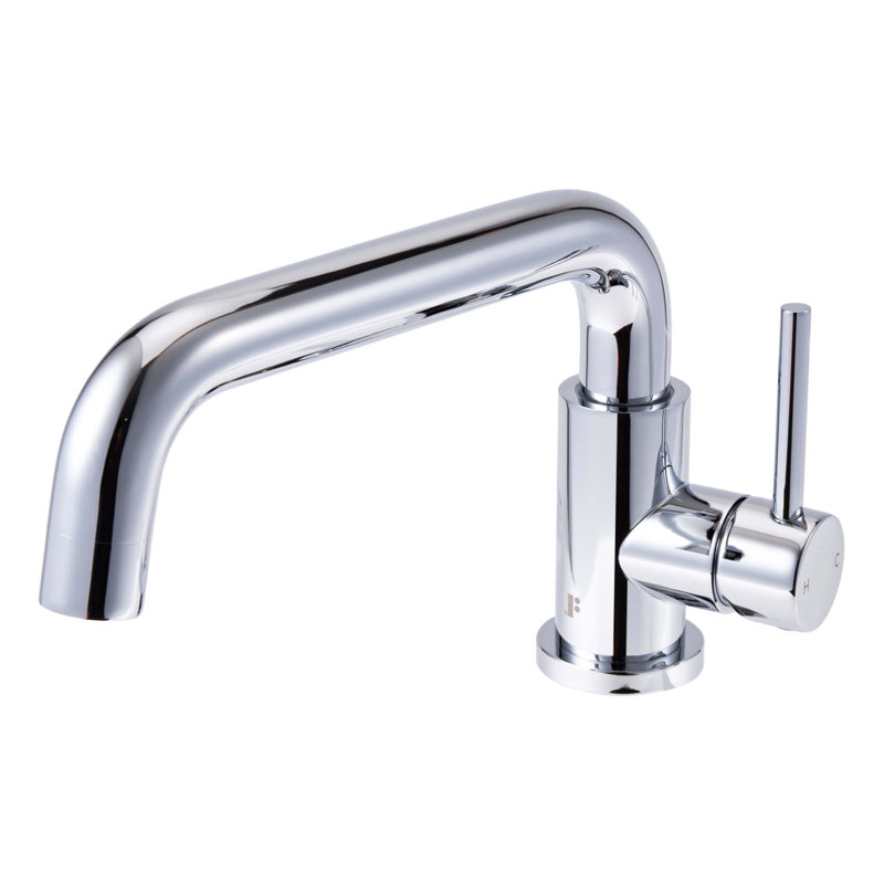Single Hole Single Handle Bathroom Faucet, Polished Chrome