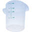 Contenant alimentaire rond 4 pintes - blanc-87119698