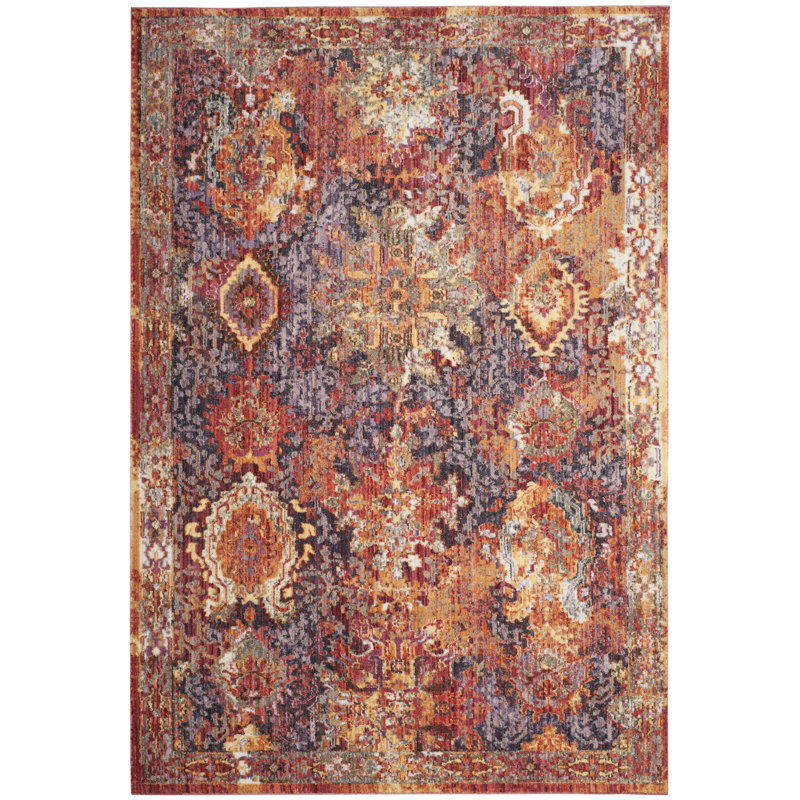 Haman Oriental Hand Woven Area Rug, Rectangle 155 x 229 cm