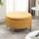 Mariantonietta Upholstered Round Storage Ottoman