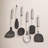 HENCKELS International Cooking Tools 6-PC Kitchen Gadgets Sets with Spatula, Tongs, Cooking Spoon, 18/10 STAINLESS STEEL