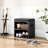 Small Cushion Shoe Bench With Shoe Rack-586958804-584095966