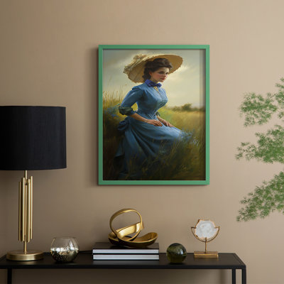 Reproduction encadrée WOMEN Series CMLXIV - bois massif