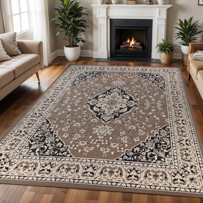 Tapis performance brun Glendale