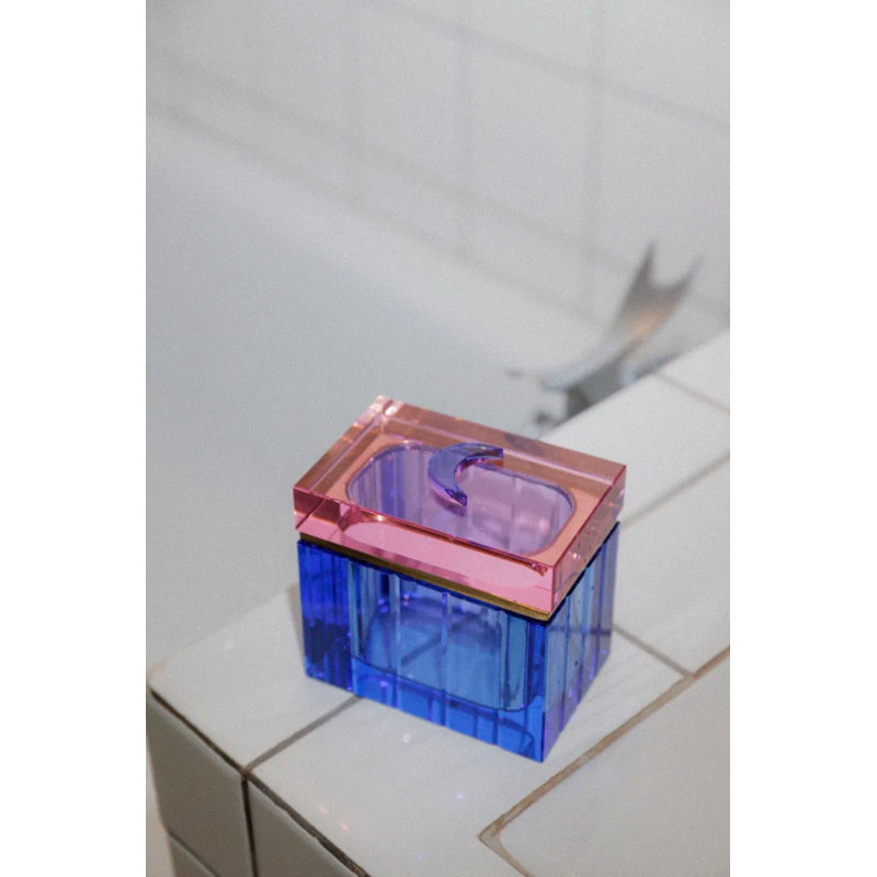 Blue Moon Crystal Jewelry Box