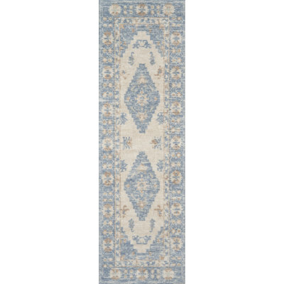 Tapis oriental bleu Denya