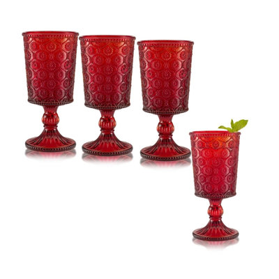 Mitzi Wine Goblet Glasses