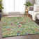 Premium Machine Washable Prisco Fern Rug