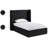 Kendall Wanaque Velvet Upholstered Bed-1761687911-1761687905