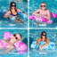 Ensemble de 2 flotteurs de hamac pour piscine gonflable multi-usages pour adultes-114701880