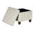 Gray/Cream Stripe