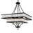 Seale 8 - Light Dimmable Tiered Chandelier-2072521180