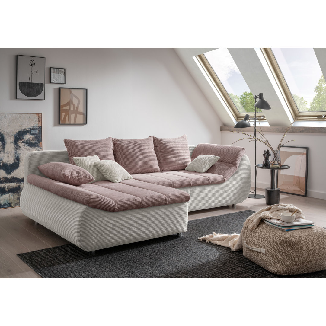 Ecksofa Aliyan mit Bettfunktion