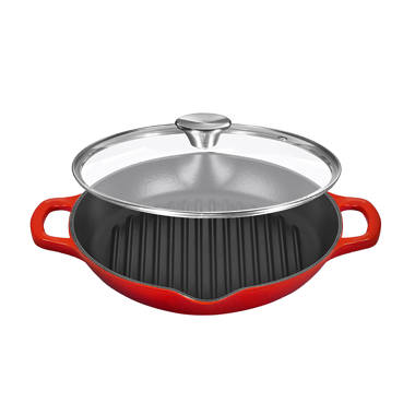 Outset Cast Iron Multi Purpose Pot and Tortilla Warmer with Lid