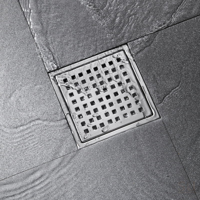 6 Inch Grid Shower Floor Drain