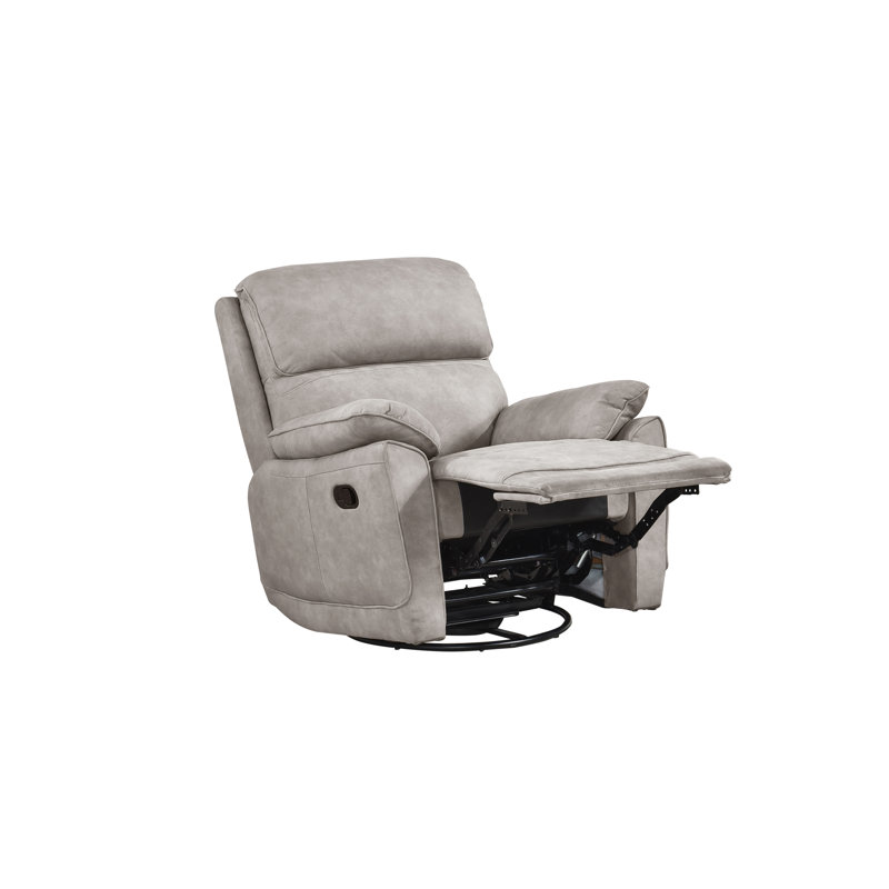 Fauteuil inclinable oscillant, taupe